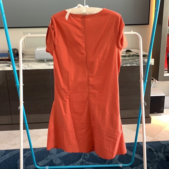 Misslook orange shift dress M - Picture 3 of 3